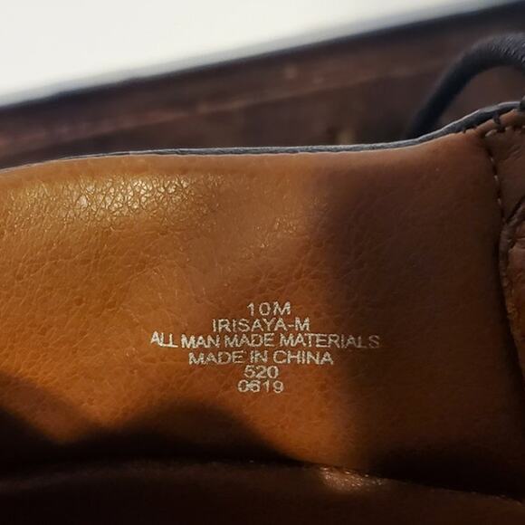 Indigo Rd. Woman's Combat boots Black Tan accents New Size 10 - Picture 6 of 9